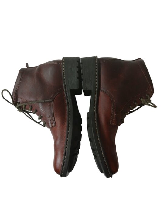 Born brown leather lace-up chukka boot M6603 CKH9 like new men\'s size 9/42.5 main image 4